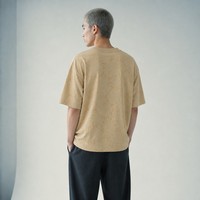 T-shirt vierge de luxe 235 GSM, coupe moderne minimaliste, 100% coton filé à l'anneau, style de luxe, service OEM/ODM personnalisé