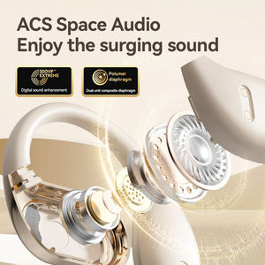 Беспроводные спортивные наушники с открытым ухом, панорамный звук на 360 градусов, оригинальное качество звука уровня Hi-Fi, светодиодный индикатор заряда батареи - Product Image 3