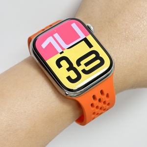Correa de Reloj de Silicona de Lujo a Prueba de Agua, de Repuesto, con Diseño Nuevo, para <span class=keywords><strong>Apple</strong></span> <span class=keywords><strong>Watch</strong></span>, <span class=keywords><strong>Precio</strong></span> de Fábrica, Venta al Por Mayor - Product Image 3