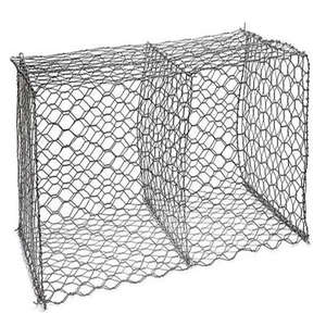 Cage décorative en pierre bon marché de barrière de Gabion en métal de jardin soudée 2x1x1 boîte de panier de Gabion de pression naturelle de grillage de fer - Product Image 3