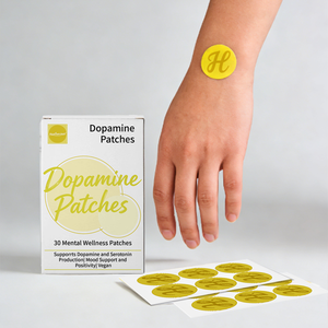 لصقات الدوبامين عبر الجلد بالجملة من المصنع الأصلي، لصقات طبيعية لدعم الطاقة للنساء والرجال، لصقات للتوازن العاطفي - Product Image 6