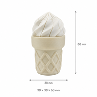 3D Printed Ice Cream Cone Fidget Toy Mechanical Telescopic Sword Stress Relief Sensory Desk Toy for Kids Adults Manufact