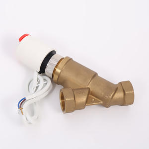 Vanne solénoïde bidirectionnelle à corps en laiton à équilibrage dynamique à commande électrique, normalement fermée, vanne de régulation de débit unidirectionnelle - Product Image 1