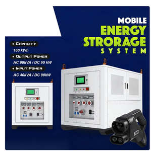 Dispositivo de Almacenamiento de Energía con Batería de Iones de Litio Móvil de 160 kWh Fuera de la Red - Product Image 1