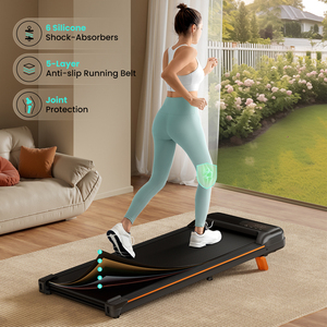 Usine OEM, vente en gros, tapis <span class=keywords><strong>de</strong></span> <span class=keywords><strong>course</strong></span> d'exercice intérieur sans colonnes, tapis <span class=keywords><strong>de</strong></span> marche électrique petit et domestique - Product Image 4