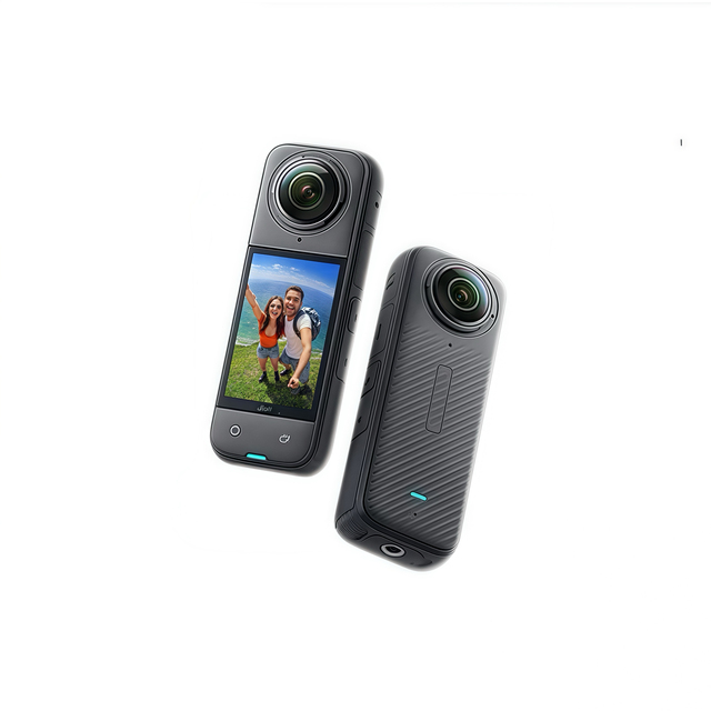 Insta360 X4 4K Action Camera for Sports 30m Waterproof MicroSD Storage Outdoor Filming with Wi-Fi