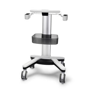 รถเข็นคอมพิวเตอร์ทางการแพทย์ Pms Mt1 ขนาด 555x520x980 มม. ทำจากอลูมิเนียมอัลลอยด์ สำหรับใช้ในโรงพยาบาล - Product Image 1