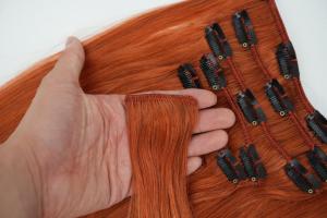 Extensiones de Cabello Remy de Calidad Profesional, 7 Piezas, Lisas, con Cutícula Intacta, Extensiones de Cabello Natural con Clip - Product Image 2