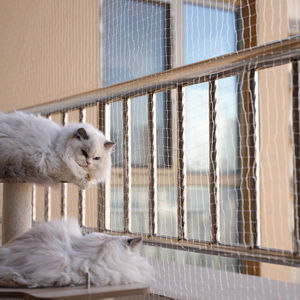 Großhandel Hochwertige langlebige UV-beständige Nylon HDPE PE Balkon <span class=keywords><strong>Cat</strong></span> Gehäuse Netz Katzen schutz Sicherheits netz - Product Image 1