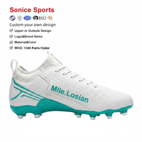 Chaussures de football américaines à marque privée, fournisseur chinois de chaussures de football américain, chaussures de football américaines professionnelles