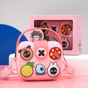 <span class=keywords><strong>Besafe</strong></span>-mini bolso cruzado para niños y niñas, bolsa impermeable con diseño de dibujos animados, perfecto para regalo de cumpleaños - Product Image 3