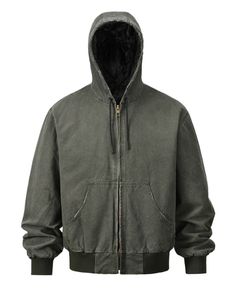 Manteau amincissant rétro japonais d'automne <span class=keywords><strong>pour</strong></span> les femmes <span class=keywords><strong>Petite</strong></span> veste en jean à capuche bleue décontractée avec un design haut polyvalent - Product Image 1