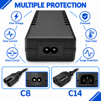 Adaptateur secteur de bureau à commutation 15V 5A à sortie stable 5.5x2.1mm, alimentation AC/DC pour lampe de bureau et scanner, directement de l'usine