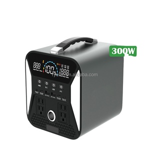 Estación de Energía Portátil de 300W para Camping, Carga de Emergencia y Respaldo de Energía Solar - Product Image 1