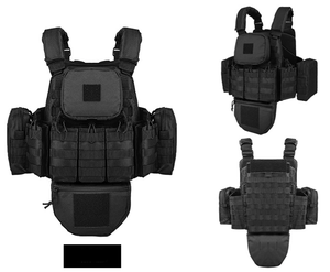 Ngụy trang đa chức năng chiến thuật vest và ngoài trời Áo khoác đạn đạo thiết bị an toàn - Product Image 4