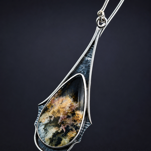 Orecchini a forma di fiore con texture colorata, gioielli retrò da donna, idee regalo - Product Image 5