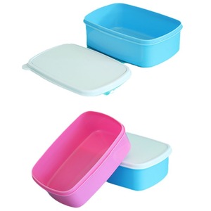 Contenitore per Alimenti in Plastica di Grado Alimentare, Rettangolare, Personalizzabile con Sublimazione, Adatto al <span class=keywords><strong>Microonde</strong></span>, Portatile, per Bambini - Product Image 4