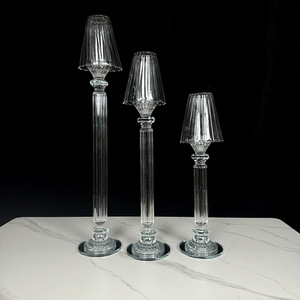 New Design Wedding Event Decoration <b>Candlestick</b> Crystal Candle <b>Holder</b> - Product Image 3