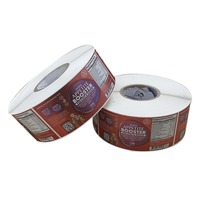Etichetta Adesiva Impermeabile in PVC Argento per Bottiglia di Medicina Liquida Stimolante dell'Appetito Personalizzata - Product Image 3