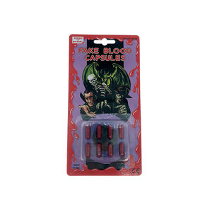 High Quality <b>Eco</b>-Friendly Novelty Jokes Gag <b>Gift</b> Eye-Catching Cube Plastic Blood Capsules Toy EN71/CE Certified Jokez 'n' Prankz - Product Image 4