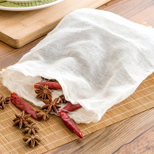 Cotton Gauze Filter Bags 10x15cm 15x20cm 20x25cm For Soup Tea Seasoning Liquid Filtering - Product Image 4