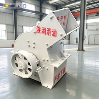 Concasseur de pierres robuste à marteaux PC-600x400, débit max. 30-40 t/h, moteur AC pour projets industriels de carrières et d'extraction aurifère