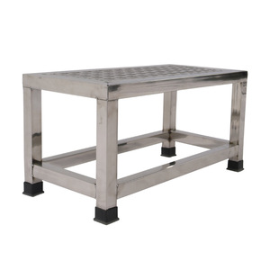 Jingkang Stainless Steel Footstool Single Double Layer Anti Slip Medical Examination <b>Step</b> Stool Hospital Use - Product Image 1