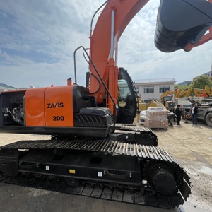 Used 2023 HITACHI ZX200-5G 20 Ton Hydraulic Crawler <b>Excavator</b> with Isuzu Engine Motor & Pump Construction <b>Machinery</b> - Product Image 4