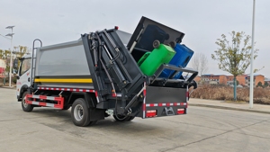 Nuevo Vehículo de Recolección y Transporte de Basura de 8 Metros Cúbicos con Compresor de Dongfeng - Product Image 2