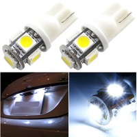 Lampe de voiture LED T10 5050 5SMD Super blanc 194 168 w5w T10 5Led ampoule de stationnement Auto cale liquidation lampe intérieure lampes de plaque d'immatriculation