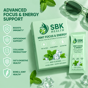 Producto Más Vendido: Tiras Orales de Menta para la Concentración y Energía, con Vitamina C y Zinc para la Salud Digestiva, y Tiras Orales con Vitamina B6 y B12 - Product Image 4