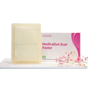 Medical silicone scar paster sheet adhesive for wounds repair medical dressing 12x8cm