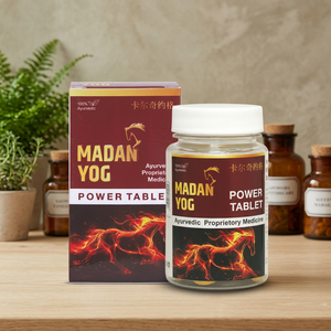 Madan Yog Mélange Puissant Ayurvédique Comprimés d'extraits de plantes ayurvédiques traditionnels avec des ingrédients botaniques naturels - Product Image 2