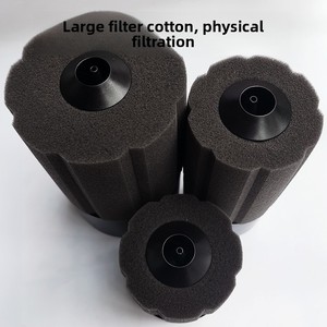 Filtro a spugna 3-in-1 per acquario per Guppy e Gamberetti, con sistema di Airlift inverso compatto, funzionamento silenzioso e coltivazione di batteri - Product Image 3