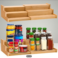 Boîtes de rangement pour bureau et tiroirs, 8 boîtes de rangement en bambou pour tiroirs de bureau et organiseurs en bois pour papeterie et cosmétiques