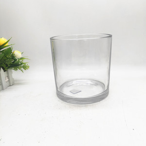Large 63 oz Cylinder <strong>Glass</strong> Candleholder Jar Home Decoration Empty <strong>Glass</strong> <strong>Candlestick</strong> and Lanterns Various Sizes Available - Product Image 2