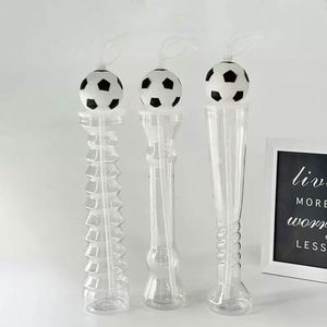 Gobelet tendance le plus vendu par le fabricant, design ballon de football, pour thé au lait, jus et eau, avec paille, pour sports de plein air et football - Product Image 4