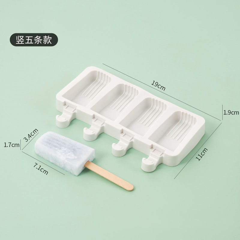 Five vertical strips