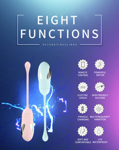 महिलाओं 8 आवृत्ति वायरलेस हस्तमैथुन सेक्स उपकरणों थरथानेवाला महिलाओं खिलौने सेक्स लेडी सेक्सी खिलौना चार्जर निविड़ अंधकार नग्न यूएसबी - Product Image 6