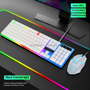 TF230 Professional 104 <strong>Keys</strong> Arabic <strong>Keyboard</strong> 1200DPI Mouse Combo Wired Gaming USB <strong>2</strong>.0 Backlit LED Waterproof for Desktop <strong>Computer</strong> - Product Image 6