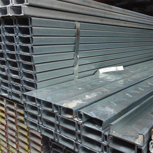 Black Steel Strut Strength Gi Steel c Canal 41x21 Tamanhos Perfis Seções Aço Inoxidável U Canal para Suporte de Tubulação - Product Image 3