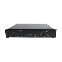 Mini amplificateur 100V, 70V et 4-16 Ohms Amplificateur de mixage numérique professionnel intérieur 130W oem
