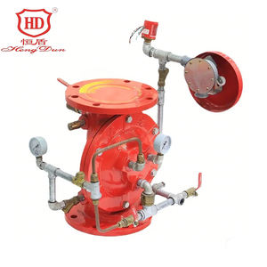 Válvula de alarma húmeda DN100 ZSFM Diluvio para sistema de lucha contra incendios Válvula de retención de alarma húmeda - Product Image 3