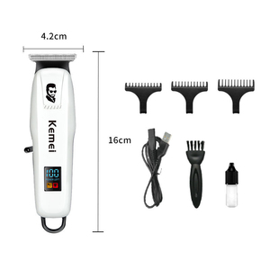 Cortadora de <span class=keywords><strong>Pelo</strong></span> Inalámbrica con Pantalla LED Eléctrica KM-PG232, <span class=keywords><strong>Máquina</strong></span> de <span class=keywords><strong>Cortar</strong></span> <span class=keywords><strong>Pelo</strong></span> <span class=keywords><strong>Profesional</strong></span> Recargable para Hombre, <span class=keywords><strong>Mejor</strong></span> Recortadora Inalámbrica - Product Image 5