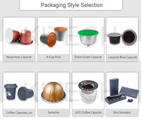 Kl Machine de remplissage et d'emballage de capsules de café expresso Nespresso K-Cup Dolce Gusto entièrement automatique à grande vitesse