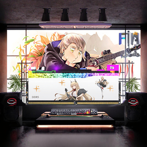 JUHOR DDR5 7200MHz 32GB RGB <strong>RAM</strong> DIMM 1.4V <strong>Low</strong> Latency Memory Optimized for 4K Editing Gaming Rigs ECC Function Stock Desktop - Product Image 2