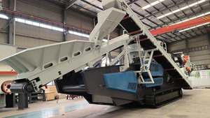 Высококачественная портативная мобильная щековая дробильная станция гусеничного типа передвижной дизельный двигатель камнедробильная машина - Product Image 5