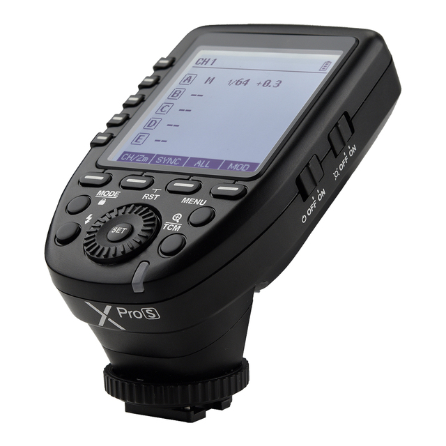 Godox XPRO S TTL Wireless Flash Trigger 2.4G Wireless X-System E-TTL II HSS Flash Trigger Transmitter for SONY DSLR Camera