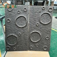 Panneaux muraux en pierre artificielle PU pour décoration intérieure et extérieure, résistants au feu et aux moisissures, en mousse PU, pour la décoration des murs des centres commerciaux