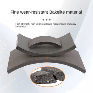 Pastilla de freno YWZ, Placa de fricción ranurada para torre de grúa, Accesorios Bucelite, Resistencia al desgaste, China, Giro corto - Product Image 4